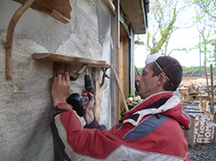 natural edge wood course